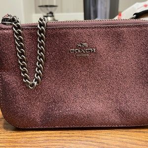 Coach Glitter Wristlet